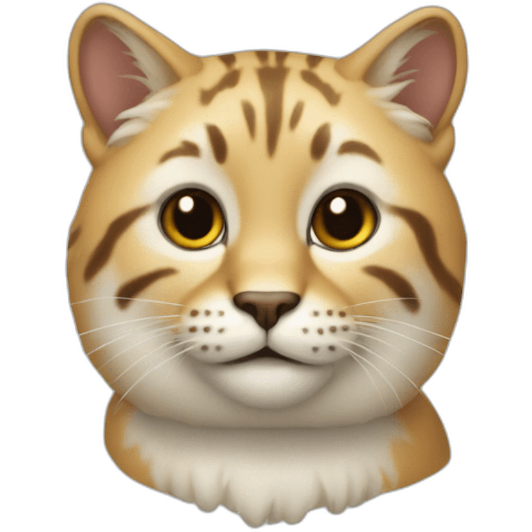 Chat animal couronné emoji