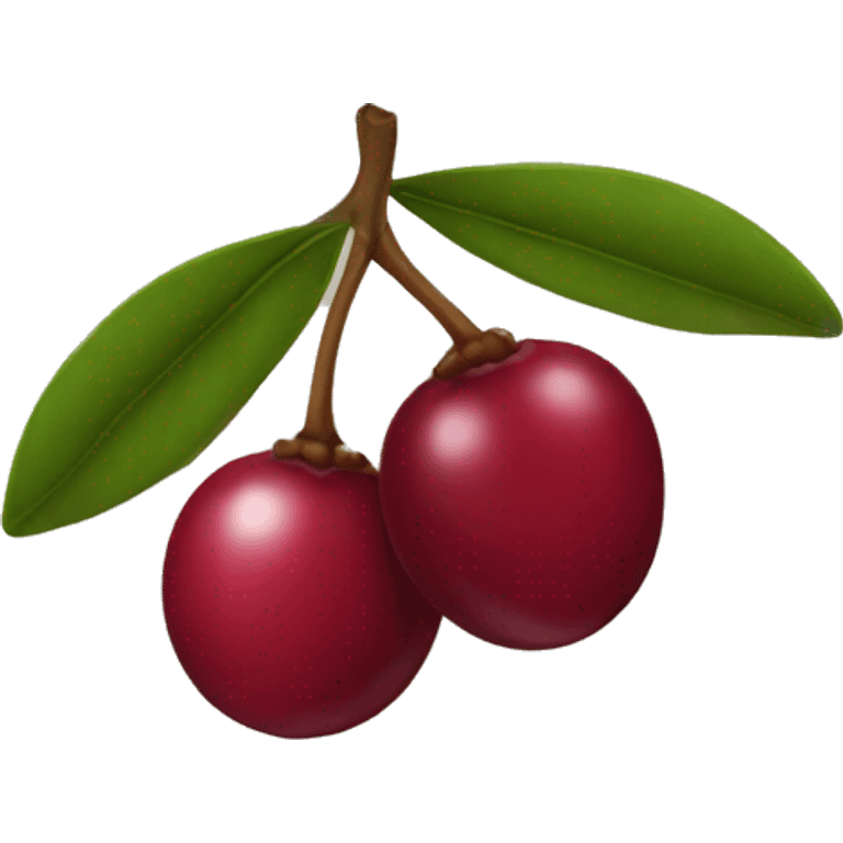 Cranberry  emoji