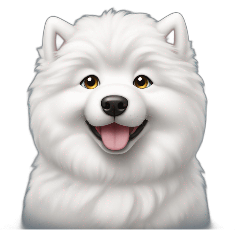 samoyed puppy emoji