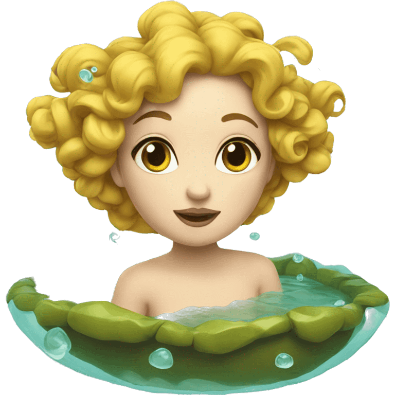 ophelia floating emoji