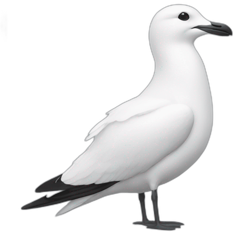 white seagul emoji