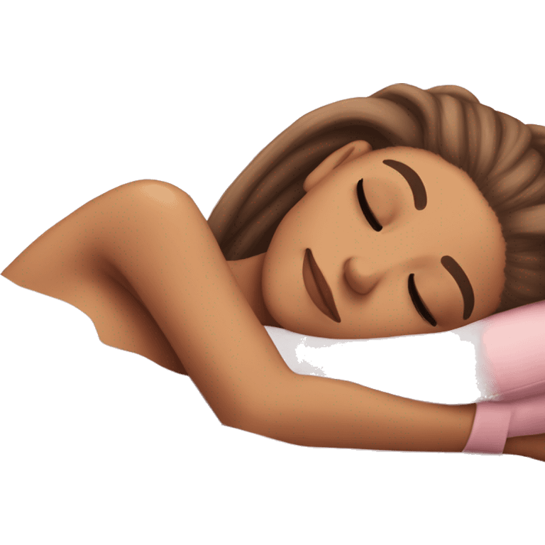 Ariana Grande sleeping emoji