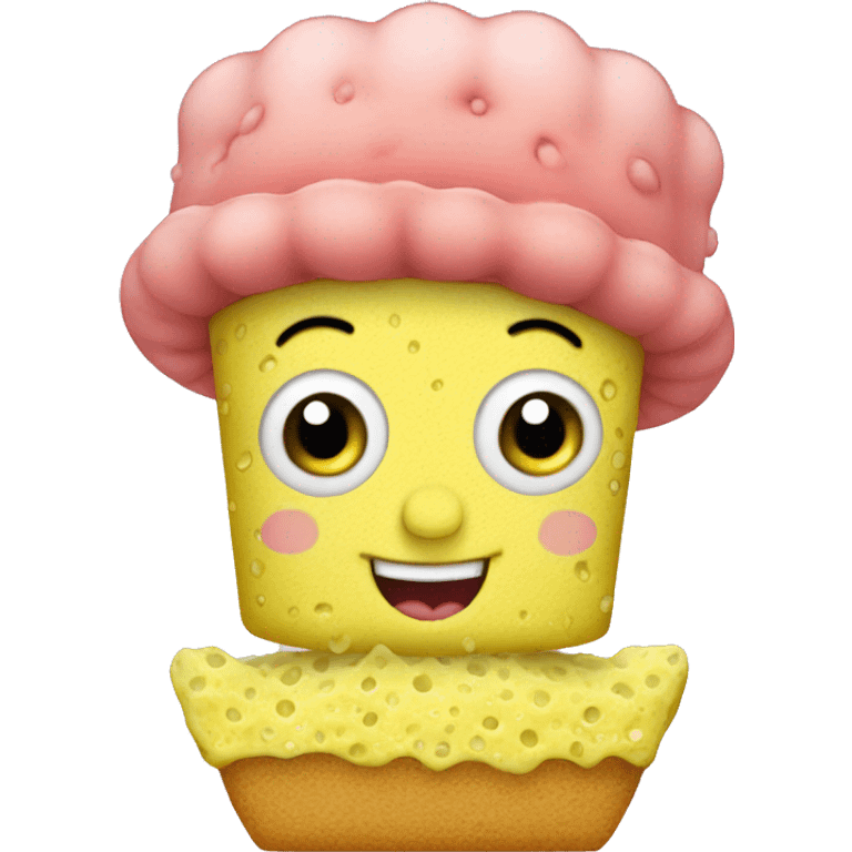 cute baby sponge bob emoji