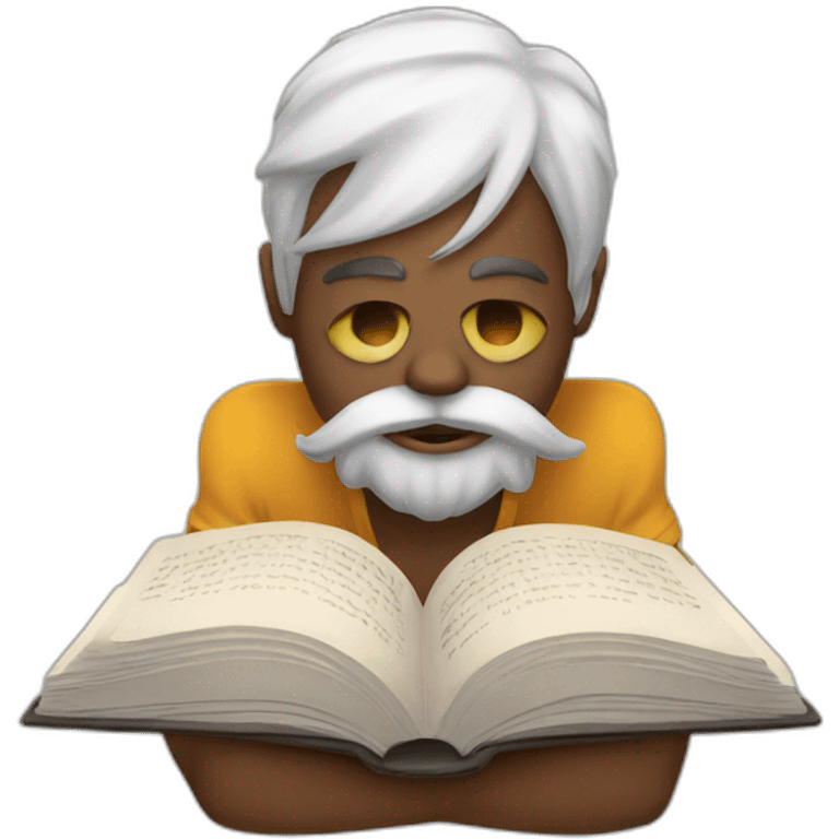 reading is hard emoji