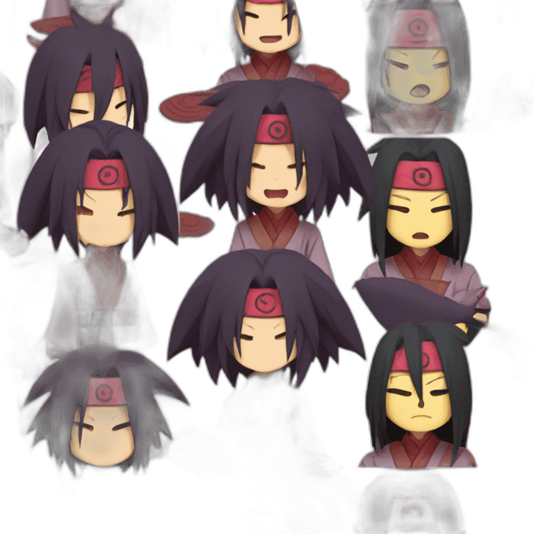 Uchiha madara jinchuriki of the juubi emoji