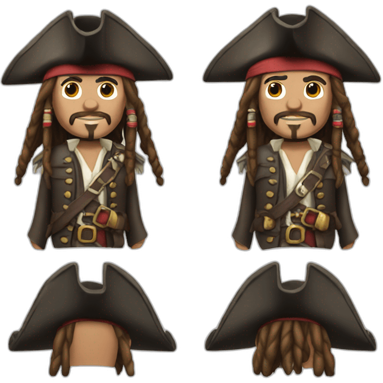 captain Jack Sparrow emoji