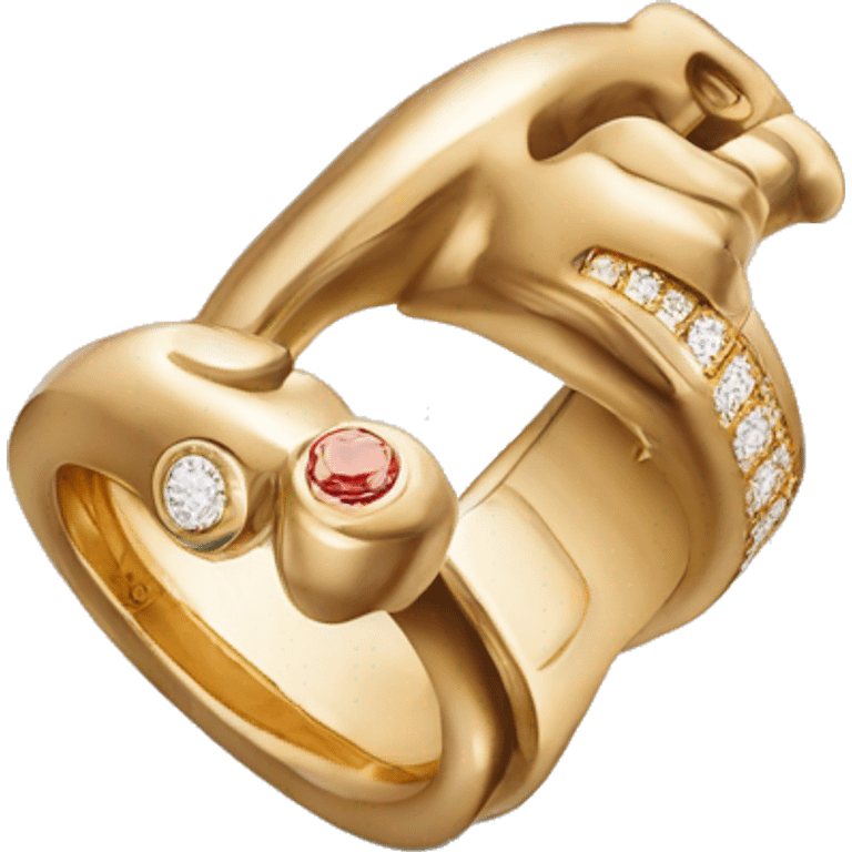 cartier love ring emoji