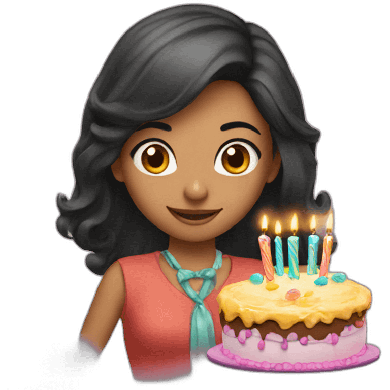 happy birthday Priya text emoji