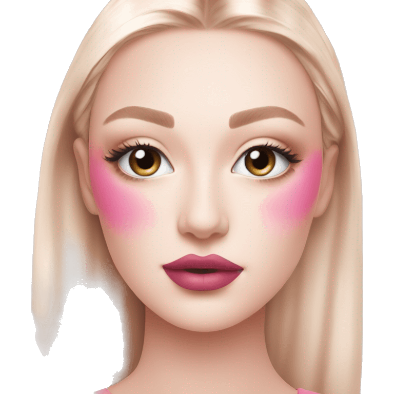 dior backstage pink blush emoji