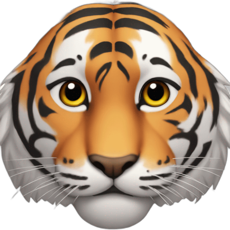 An tiger emoji