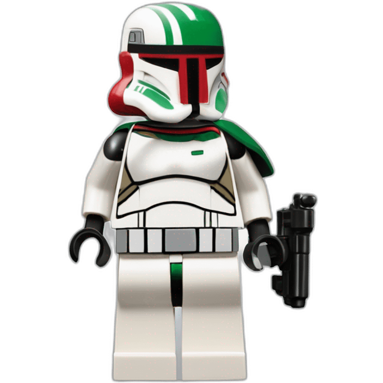 Stikcer of Lego Star Wars Trooper emoji