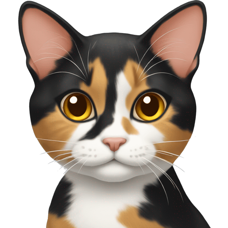 Calico cat emoji