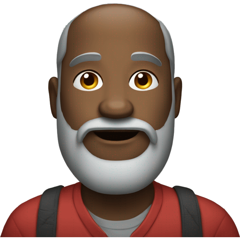 Create an emoji of a man who is big fan of apple mobiles  emoji