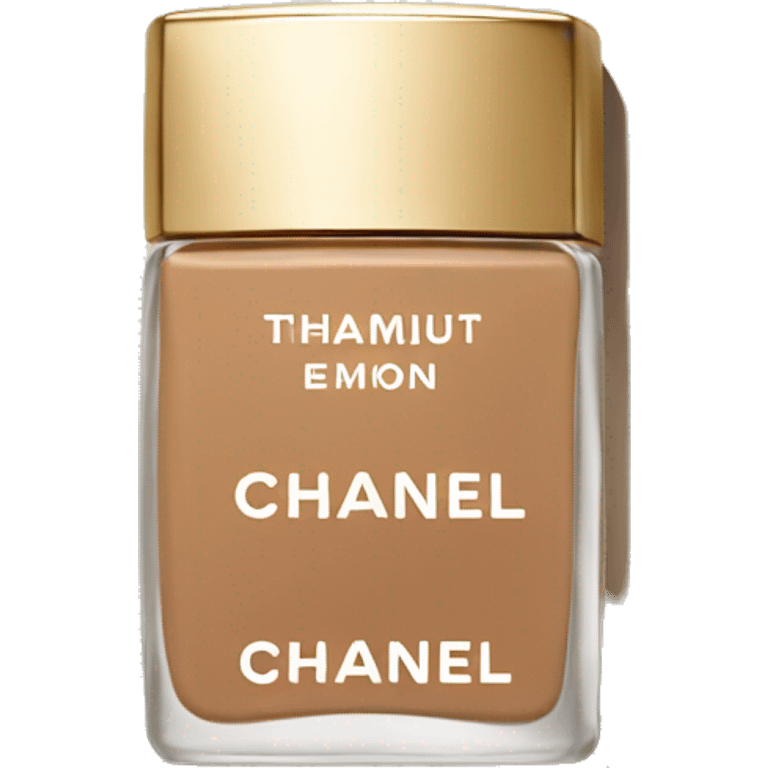 beige chanel makeup bottle emoji