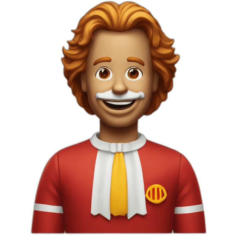 Ronald-McDonald emoji