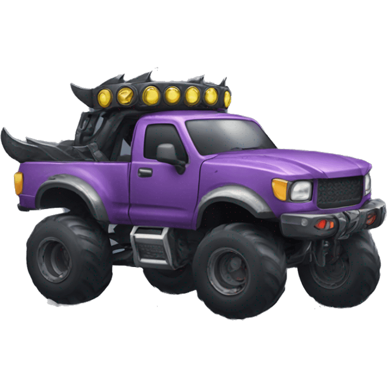 Batgirls monster hunter truck  emoji