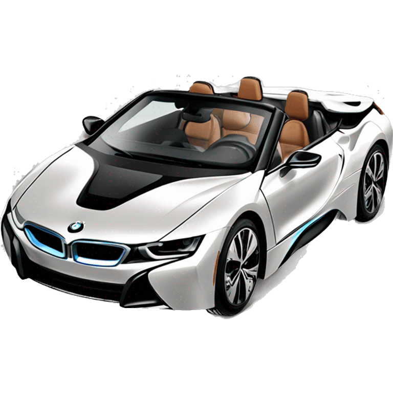 person in 2019 BMW I8 Roadster emoji