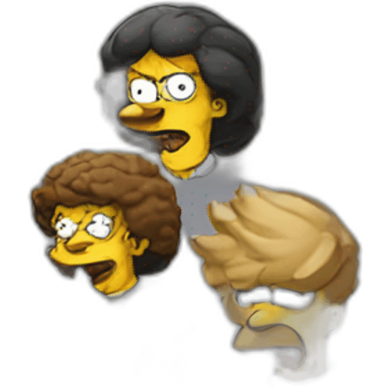 The simpsons emoji