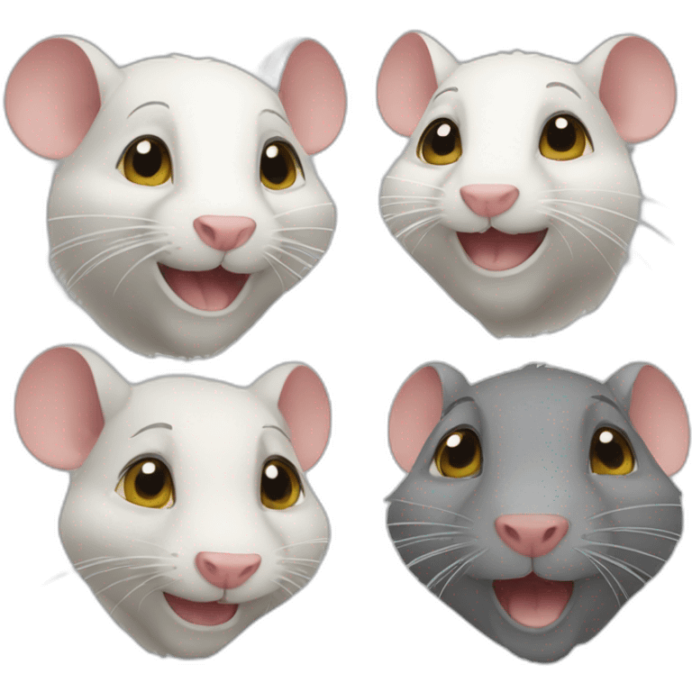 four рфззн rats emoji