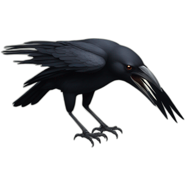 crow-attack emoji