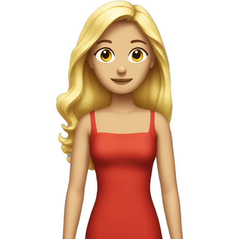 Red dress  emoji