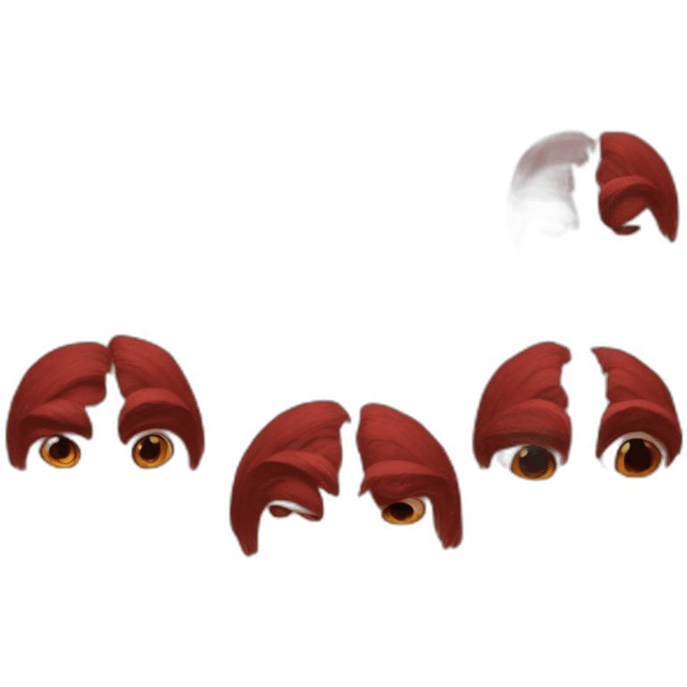 red-shrek emoji