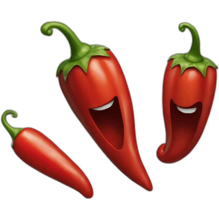 Red hot chilli peppers emoji