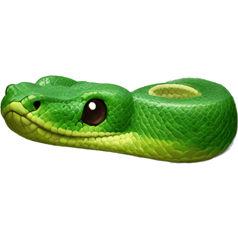 emerald tree boa emoji