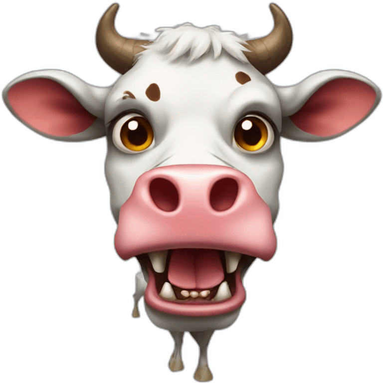 zombie cow emoji