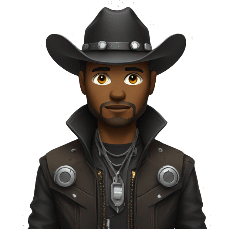 cyberpunk cowboy emoji