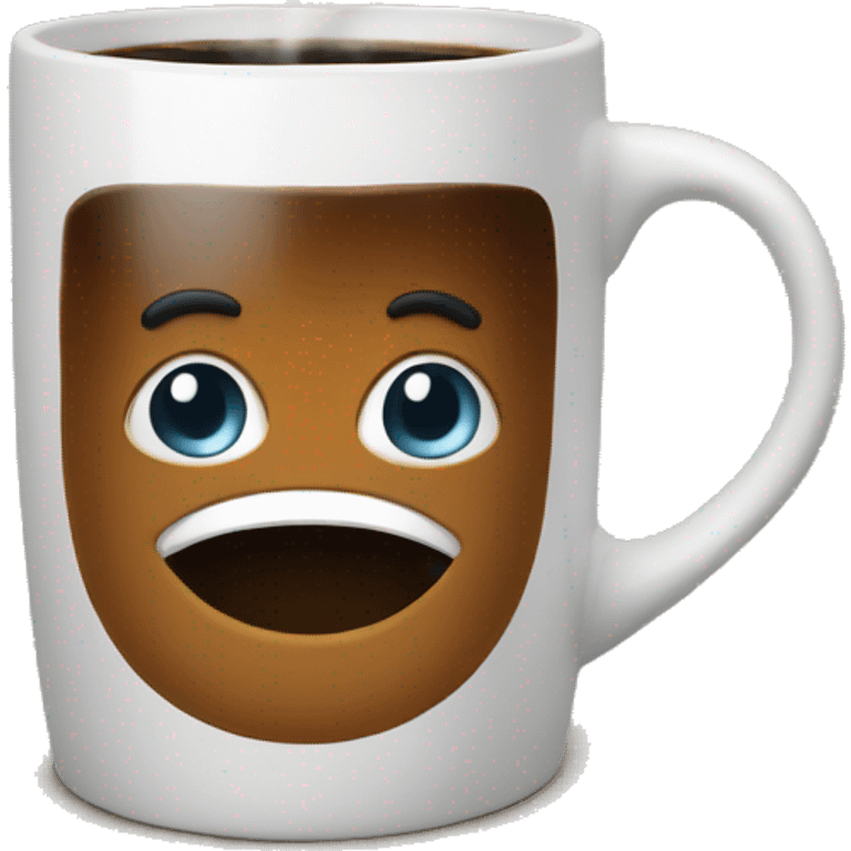 A huge mug of coffee emoji