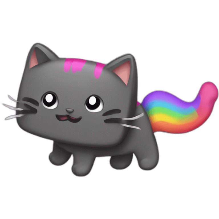 nyan cat rACIST emoji