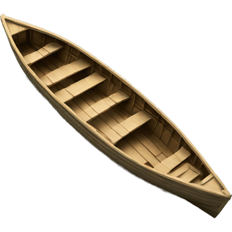 small boat view from top emoji