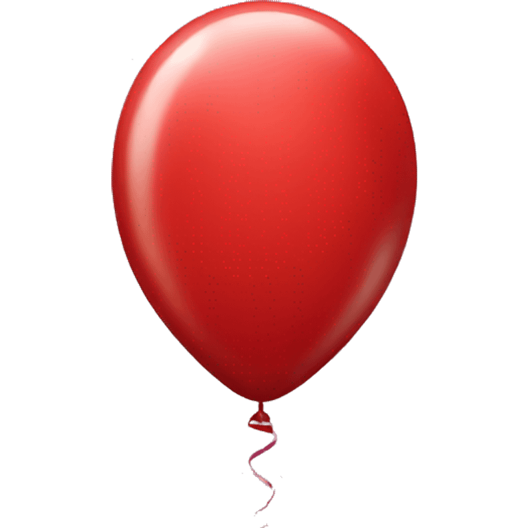 red balloon emoji