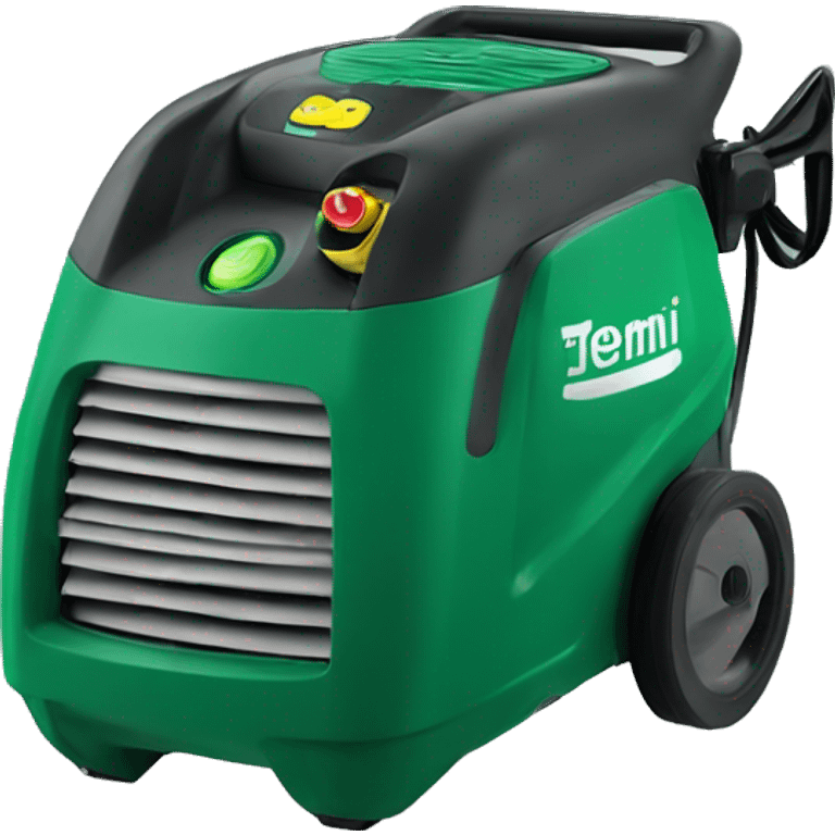 Gerni dark green high pressure washer emoji