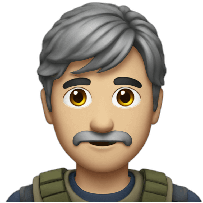 David Martínez con Lucy emoji