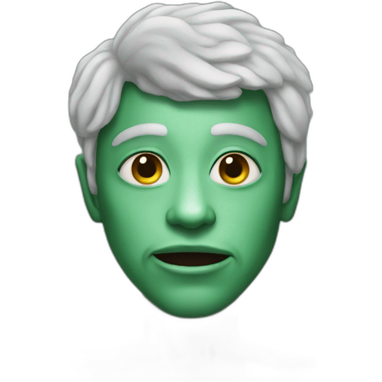 Alien human style emoji