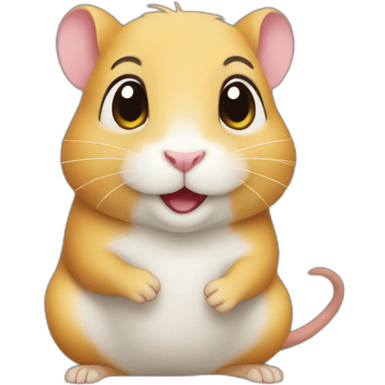 happy-gerbil emoji