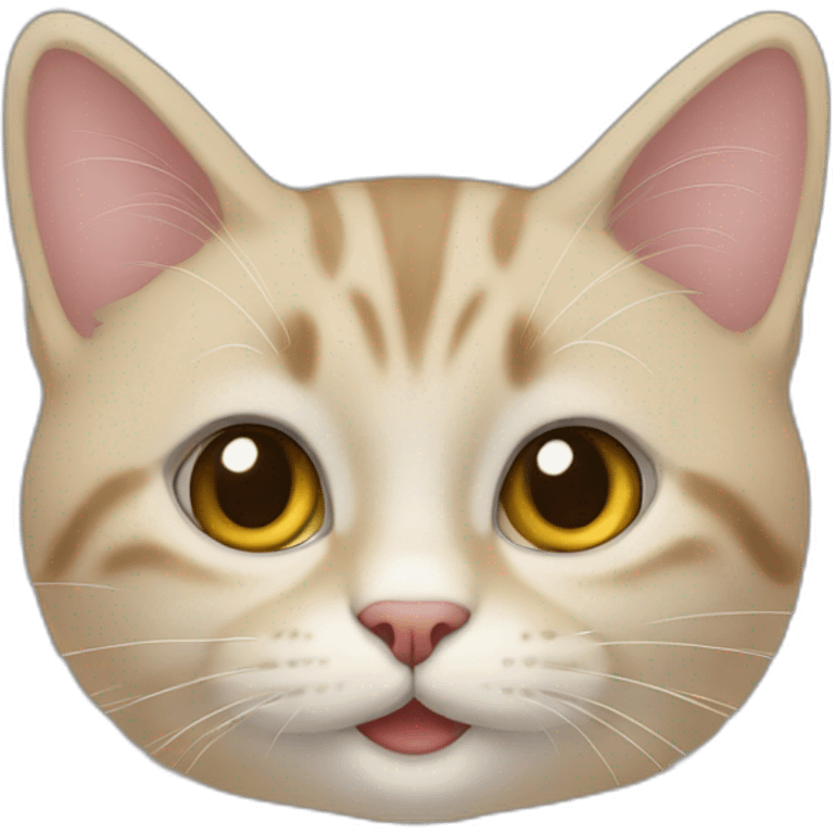 Une chatte emoji