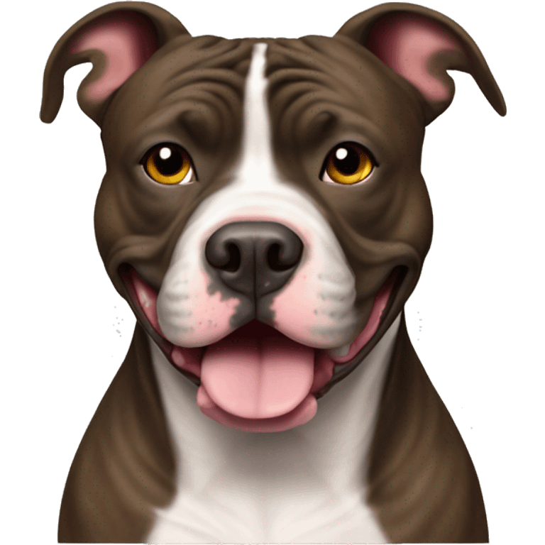 Brindle Bully Pitbull emoji