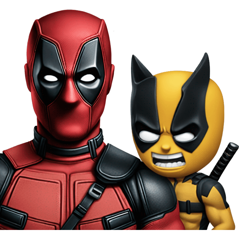 Deadpool wolverine emoji