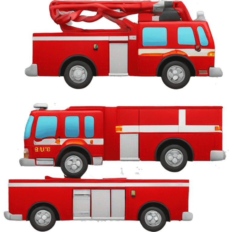 fire engine car emoji