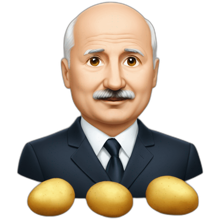 Lukashenko and potatoes  emoji