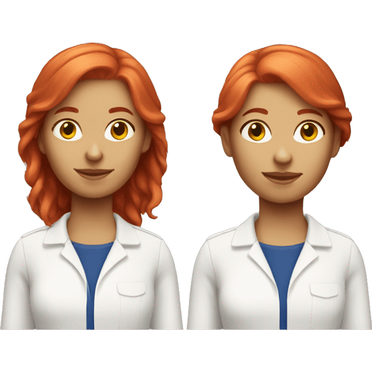 ikea worker red hair female emoji