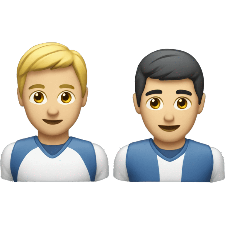 two computer players emoji