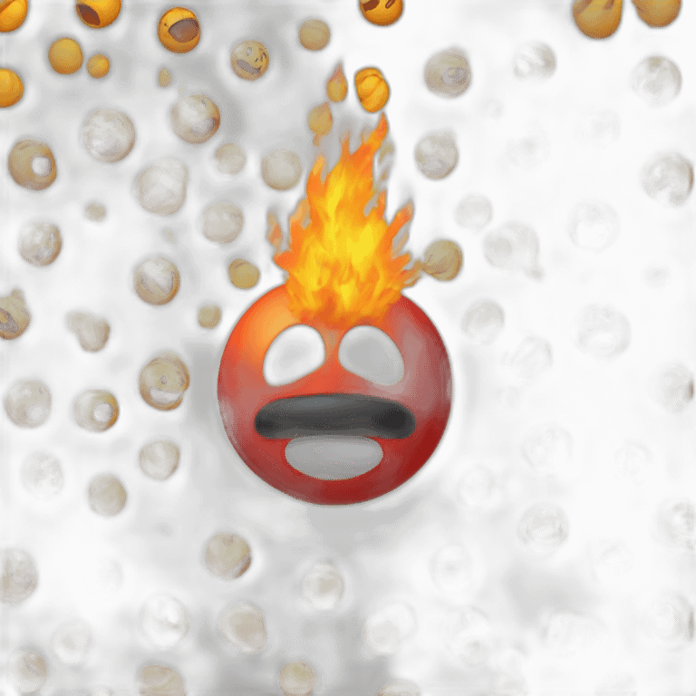 Mario lançant une boule de feu emoji