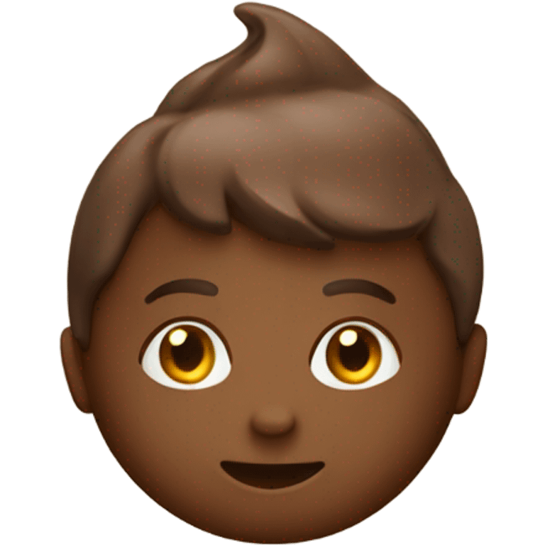 Beige chocolate  emoji