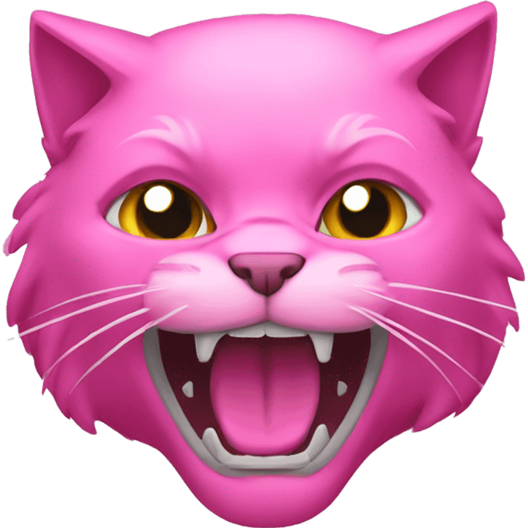 Pink hellcat  emoji