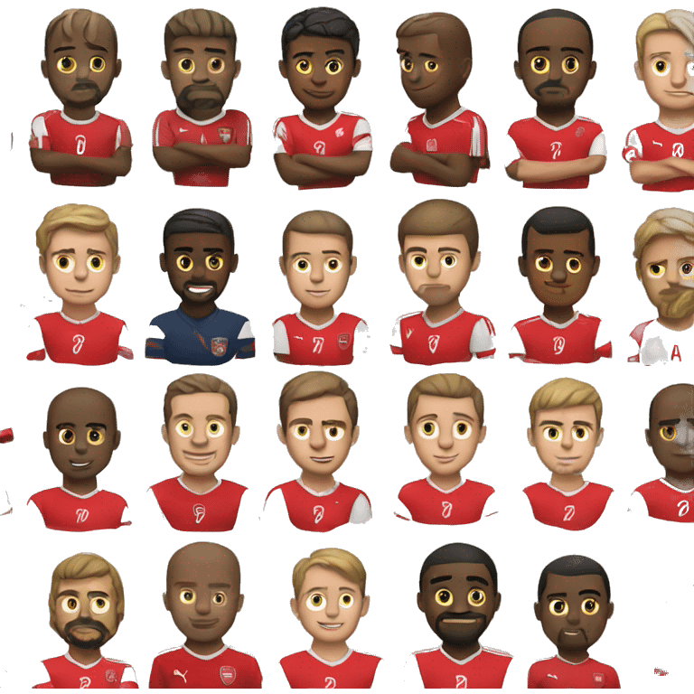 Arsenal footbal  emoji