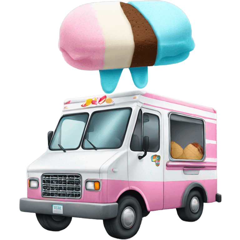 ice cream truck emoji